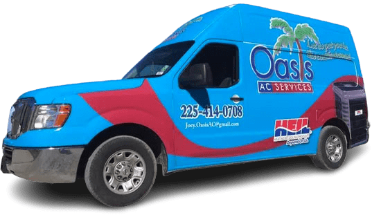 Oasis AC Services truck